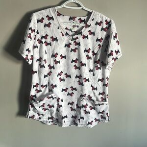 Health pro women’s medium scrub top